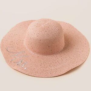 New Blush Mrs Floppy Sun Hat
